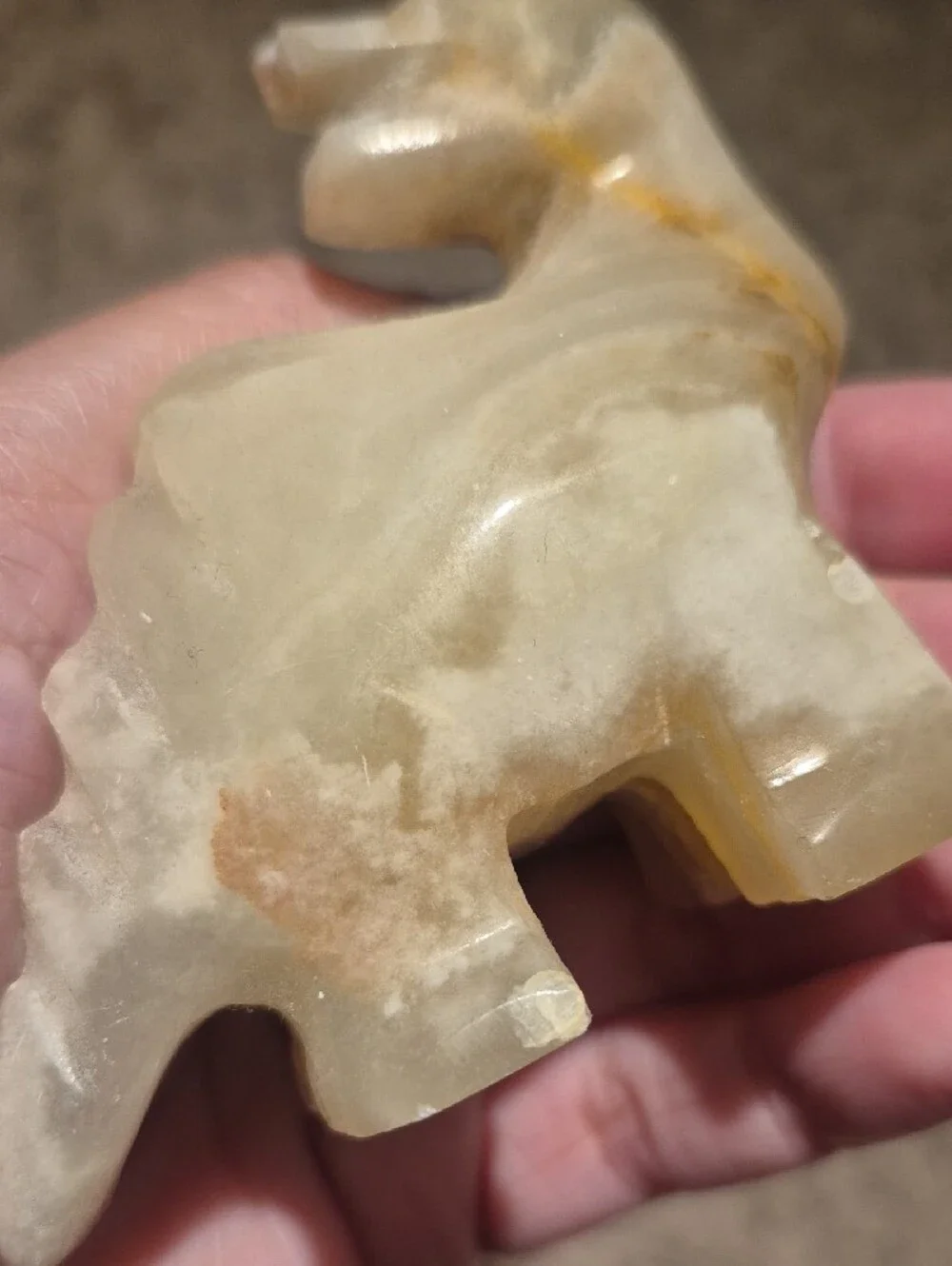 Onyx Handcarved Dinosaur